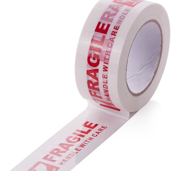 Fragile - Handle with Care Printed Warning Tape (2" x 110 yard/330' each) - Picture 4 of 4